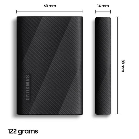 Samsung portable ssd t9 usb 3.2 1tb - MU-PG4T0B/EU