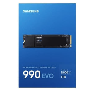 Samsung 990 evo 1 tb m.2 pci express 4.0 nvme v-nand tlc - MZ-V9E1T0BW