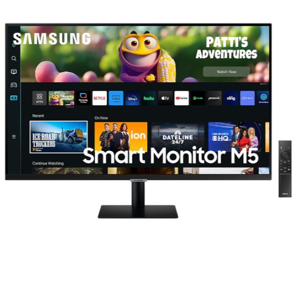 Samsung smart monitor m5 - m50d da 27'' full hd flat - LS27DM500EUXEN