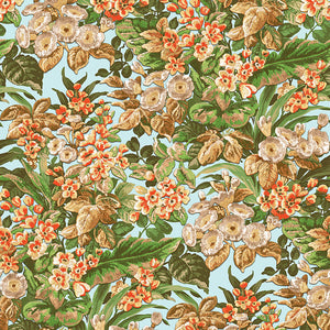 DUTCH WALLCOVERINGS Carta da Parati Floreale Multicolore