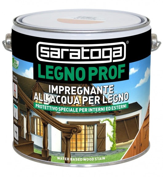 IMPREGNANTE ALL'ACQUA PER LEGNO COLORE LEGNO PROF SARATOGA 750ml ROVERE