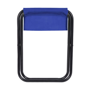 Mini Sgabello Pieghevole Campeggio Viaggi Seggiola Giardino Sedia Portatile Per Esterni Leggero Piccola SalvaSpazio Sgabelli Da Zaino Blu