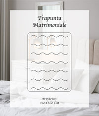 Trapunta Matrimoniale Invernale Stampata Piumino Caldo Piumone Prodotto Italiano Imbottitura Coperta Anallergica Traspirante Due Piazze - 14MaxyTartan - Matrimoniale