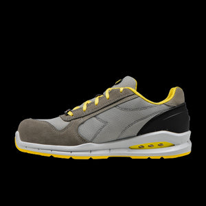 Run Net Airbox-Scarpe Antinfortunistica Traspiranti Ai Carboni Attivi Low S1P Src Grigio-Diadora Utility-Misura 43