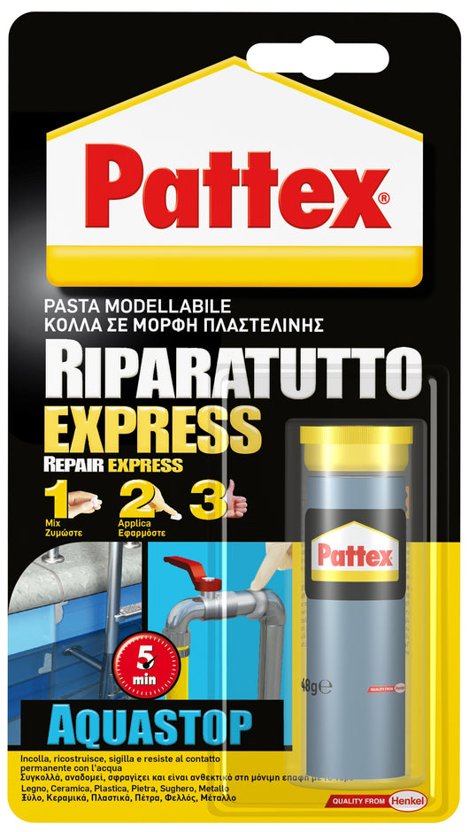 PATTEX RIPARA EXPRESS AQUA (AQUASTOP) HENKEL ITALIA PZ 12 