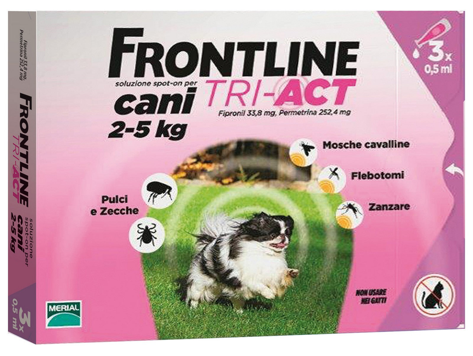 frontline tri-act kg. 2-5 (3p) 89785