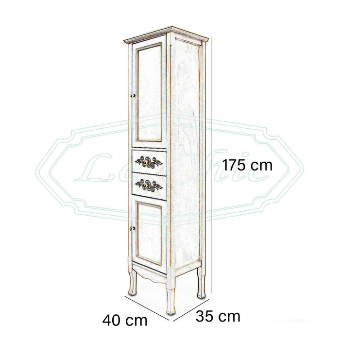 Colonna avorio decapè artigianale