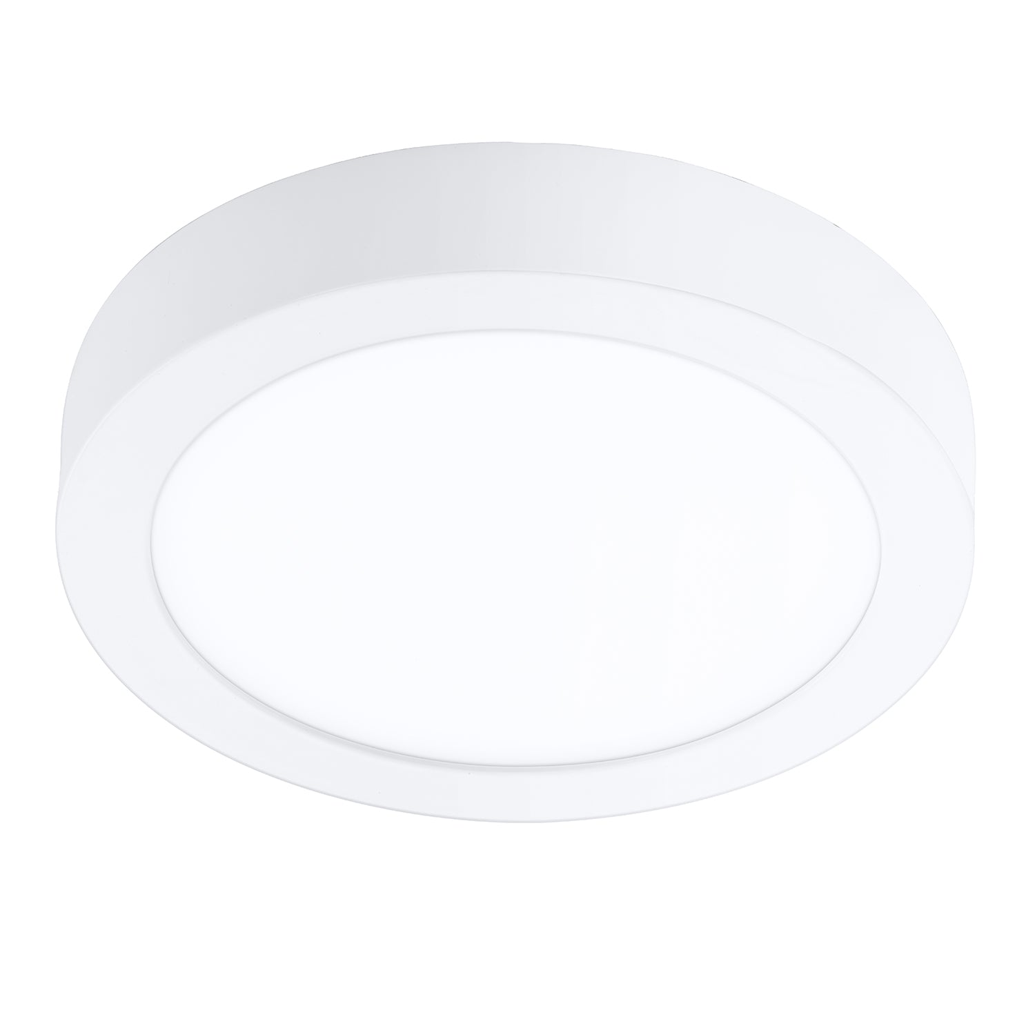 Plafoniera Moderna Fueva Z Acciaio Bianco Led Integrato 16,5W 2700 6500K Ip44