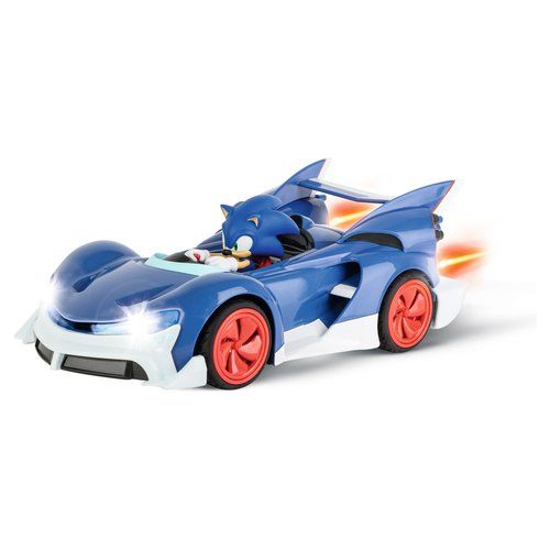 Radiocomando carrera toys 370201063 sonic team racing 2,4 ghz blu