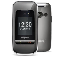 Emporia one 6,1 cm (2.4") 80 g grigio, argento telefono per anziani - V200_001_SG