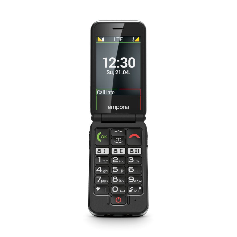 Emporia joy_lte 7,11 cm (2.8") 115 g nero telefono per anziani - V228I_LTE_001