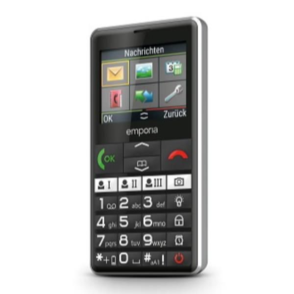 Emporia pure-lte 5,87 cm (2.31") 107 g nero telefono per anziani - V76