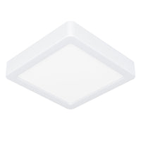 Plafoniera Moderna Fueva 5 In Acciaio Bianco Led Integrato 11W 3000K Ip20