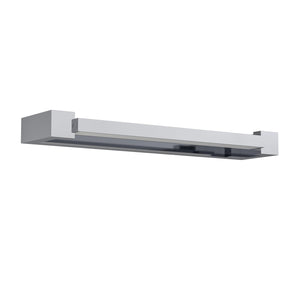 Applique Moderna Gemiliana Acciaio Cromo Led Integrato 8,9W