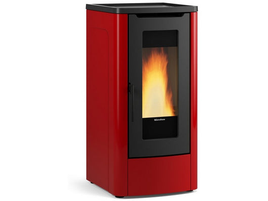 extraflame stufa a pellet dahiana vfs col. bordeaux vit50529