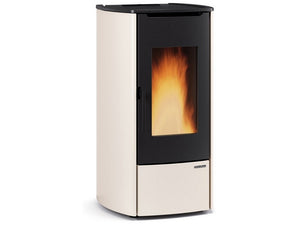 extraflame termostufa a pellet marina idro h11 col. avorio vit53848