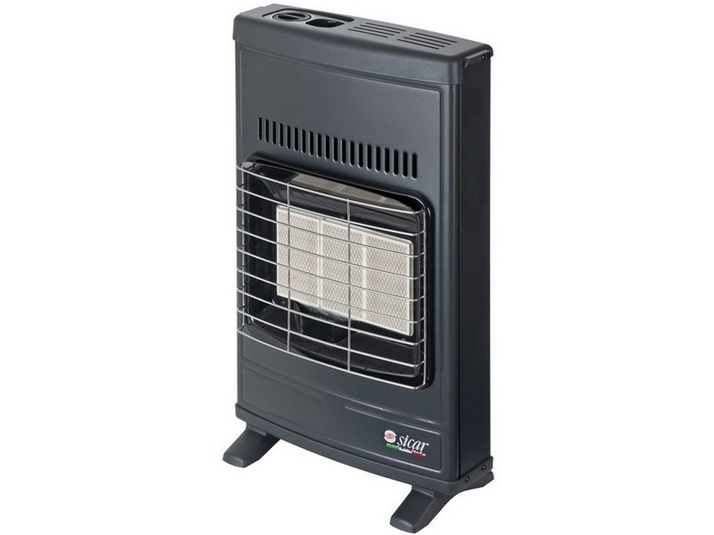 stufa ad infrarossi gpl a parete 4.200 w col. grigio vit54492