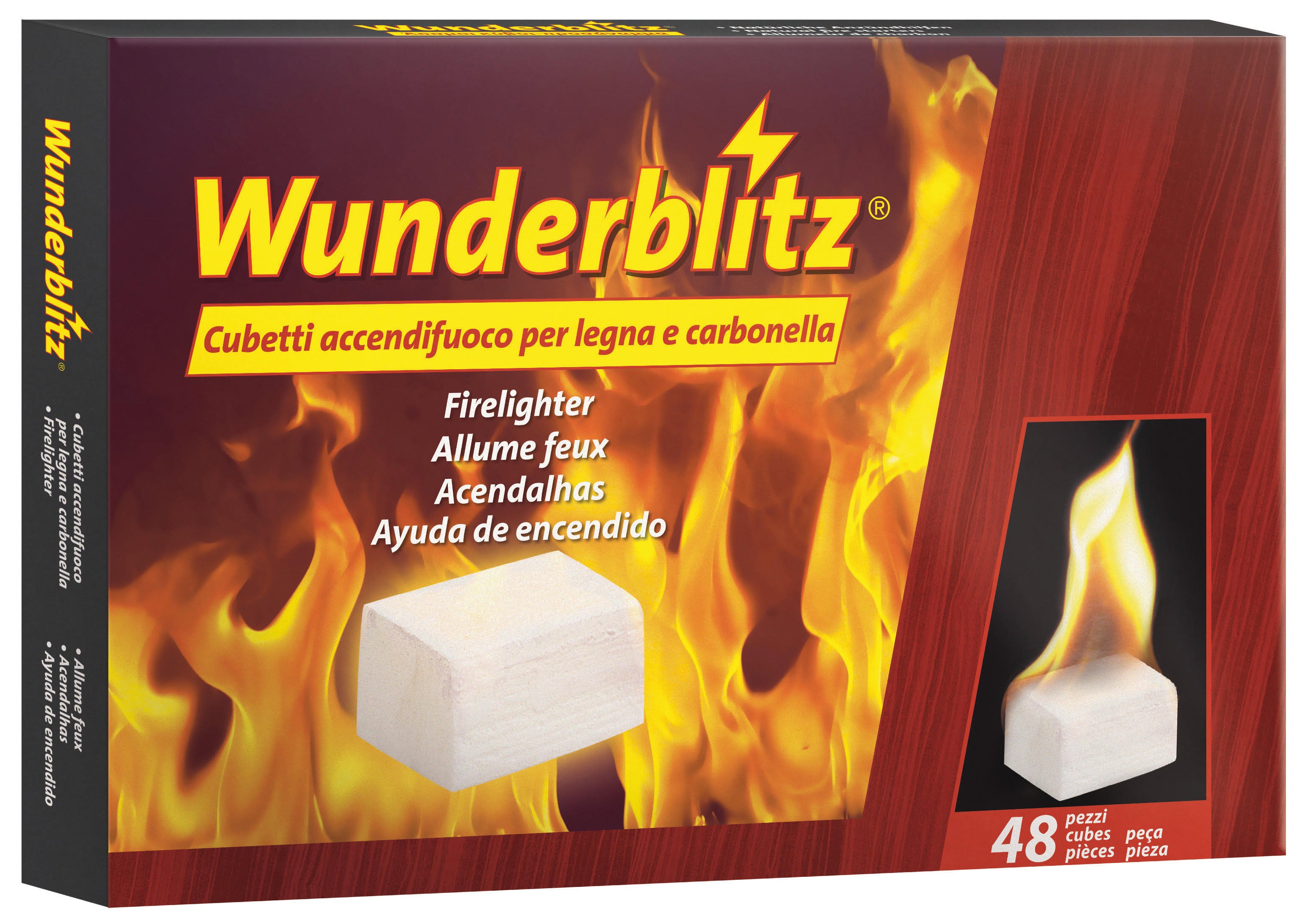 Accendifuoco 48 cubetti (32 pezzi) - 