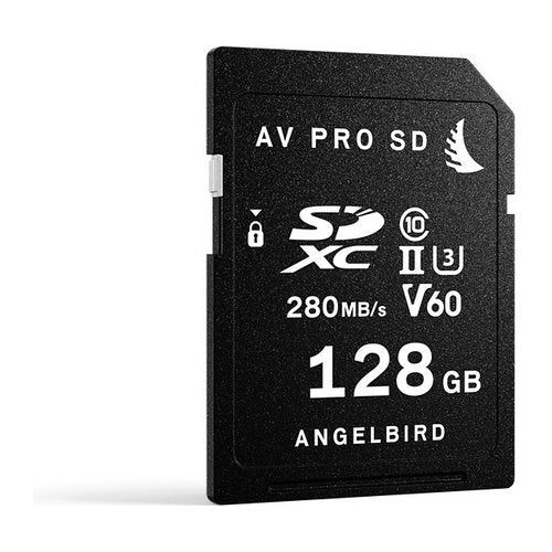 Scheda di memoria angelbird avp128sdmk2v60 v60 pro black