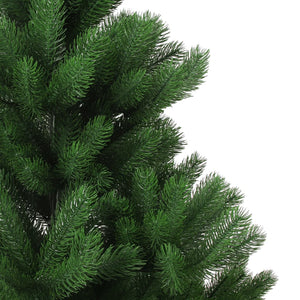 Albero di Natale Artificiale Nordmann LED Palline Verde 240cm