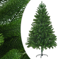 Set Albero di Natale Artificiale LED e Palline Verde 210 cm