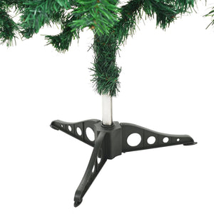 Set Albero di Natale Artificiale con LED e Palline 120 cm 230 Rami