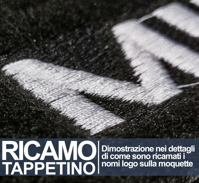 Lupex Shop Tappetini auto in moquette con strappo compatibili per Focus