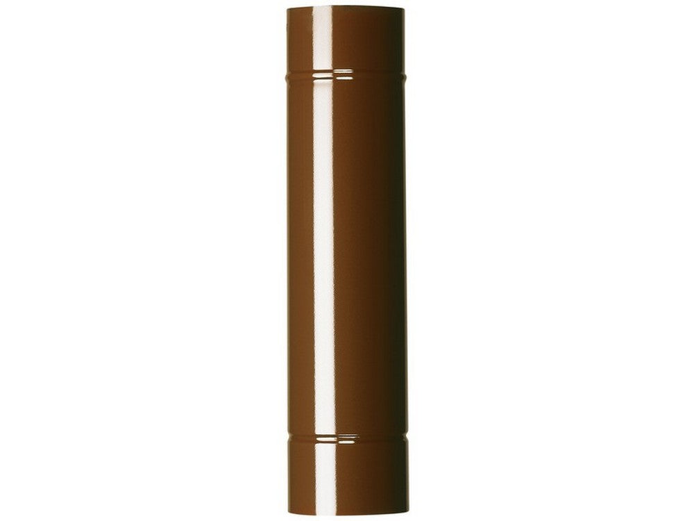 12pz tubo per stufa a legna porcellanato classic col. marrone¯ cm. 13x 50 vit54705