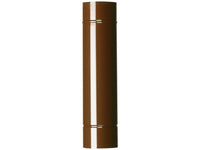 12pz tubo per stufa a legna porcellanato classic col. marrone Ã¯ cm. 13x 50 vit54705