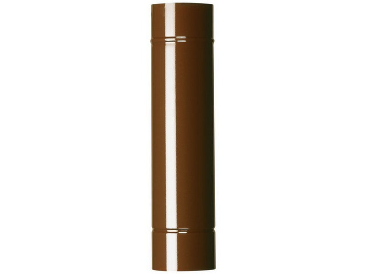 12pz tubo per stufa a legna porcellanato classic col. marrone Ã¯ cm. 13x 50 vit54705