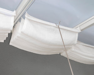 Tenda da Tetto Per la Pergola 3X9.2 m Bianco