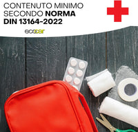 Kit Accessori Auto, Emergenza, Strumenti di Sicurezza, Valigetta di Primo Soccorso Medica, Triangolo Omologato e Gilet Catarifrangente