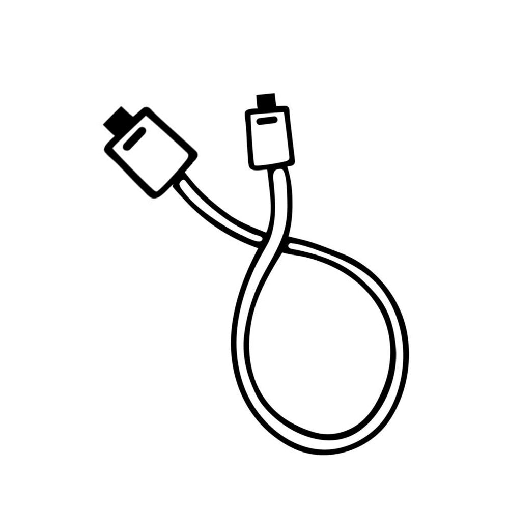 Cavo Usb Bianco Opaco Per Ricarica (Carica Batterie Escluso) Per Serie Kosmo