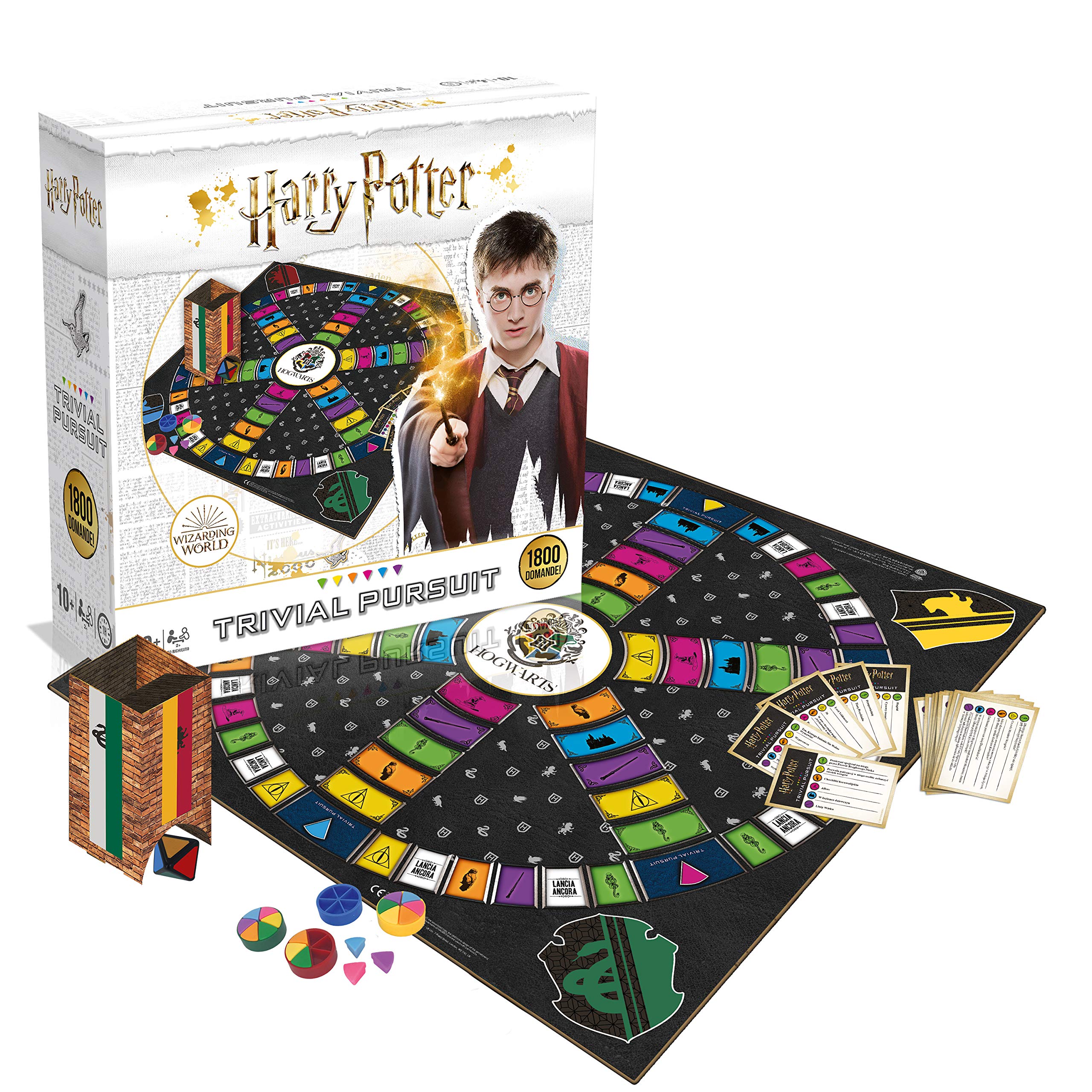 Gioco da tavolo DELUXE FULL SIZE TRIVIAL GRANDE PURSUIT ITALY HARRY POTTER 