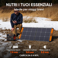 Centrale elettrica portatile Jackery Explorer 500, con presa AC 230V/500W per vacanze con camper, escursioni all'aperto