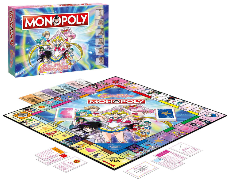 Gioco in scatola MONOPOLY edizione Italia Sailor Moon 