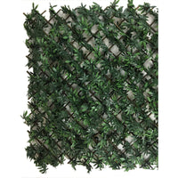 SIEPE SINTETICA ARTIFICIALE FOGLIA SIEPI SU TRALICCIO GREENLY 100x200cm 4F