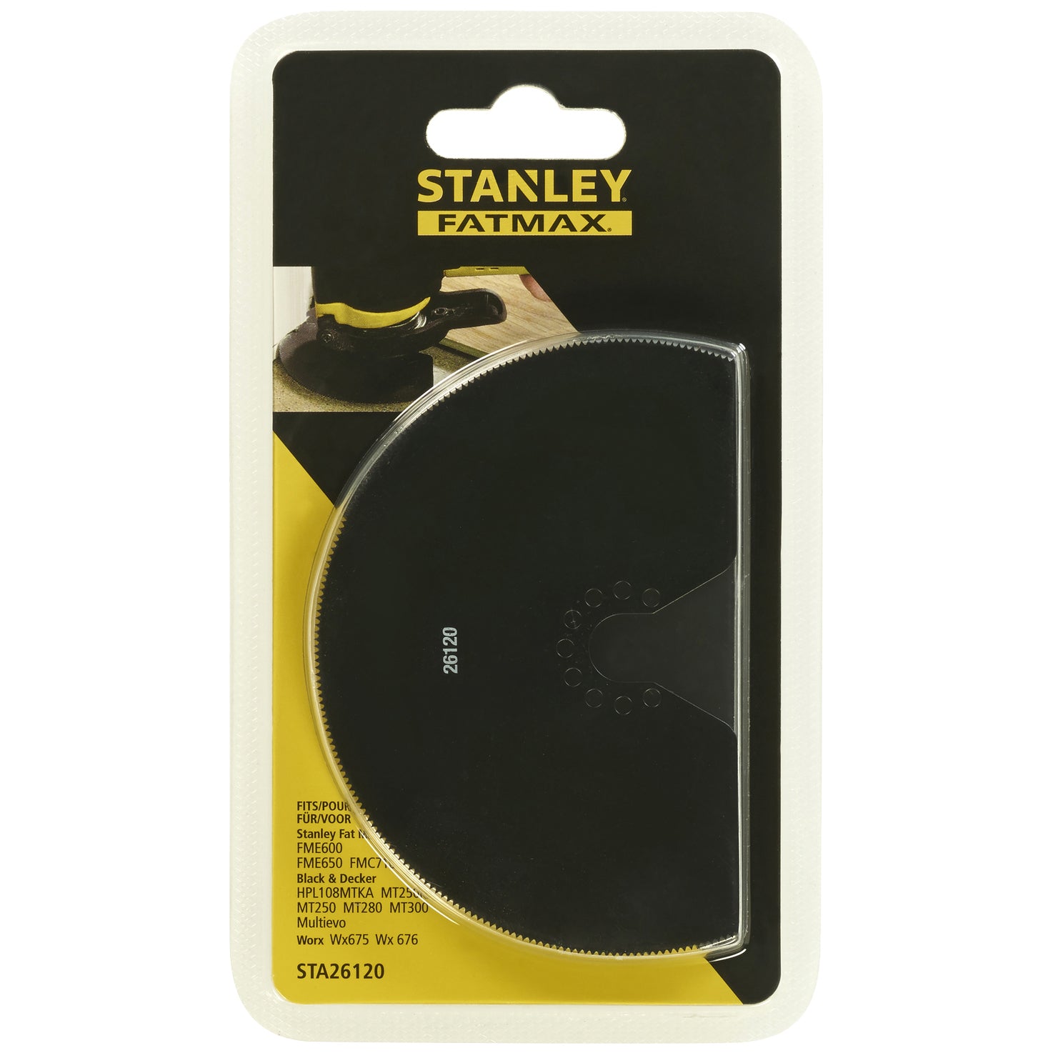 PIRANHA/STANLEY STA26120 (X26120) LAMA A SEGMENTI MM 100 X MT300 STANLEY PZ 1,0