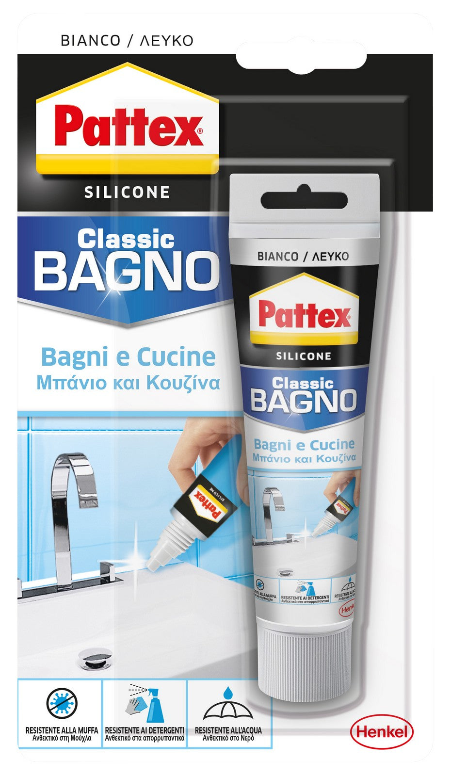 12pz pattex silicone sanitari (bianco bagno) ml.50 cod:ferx.9292