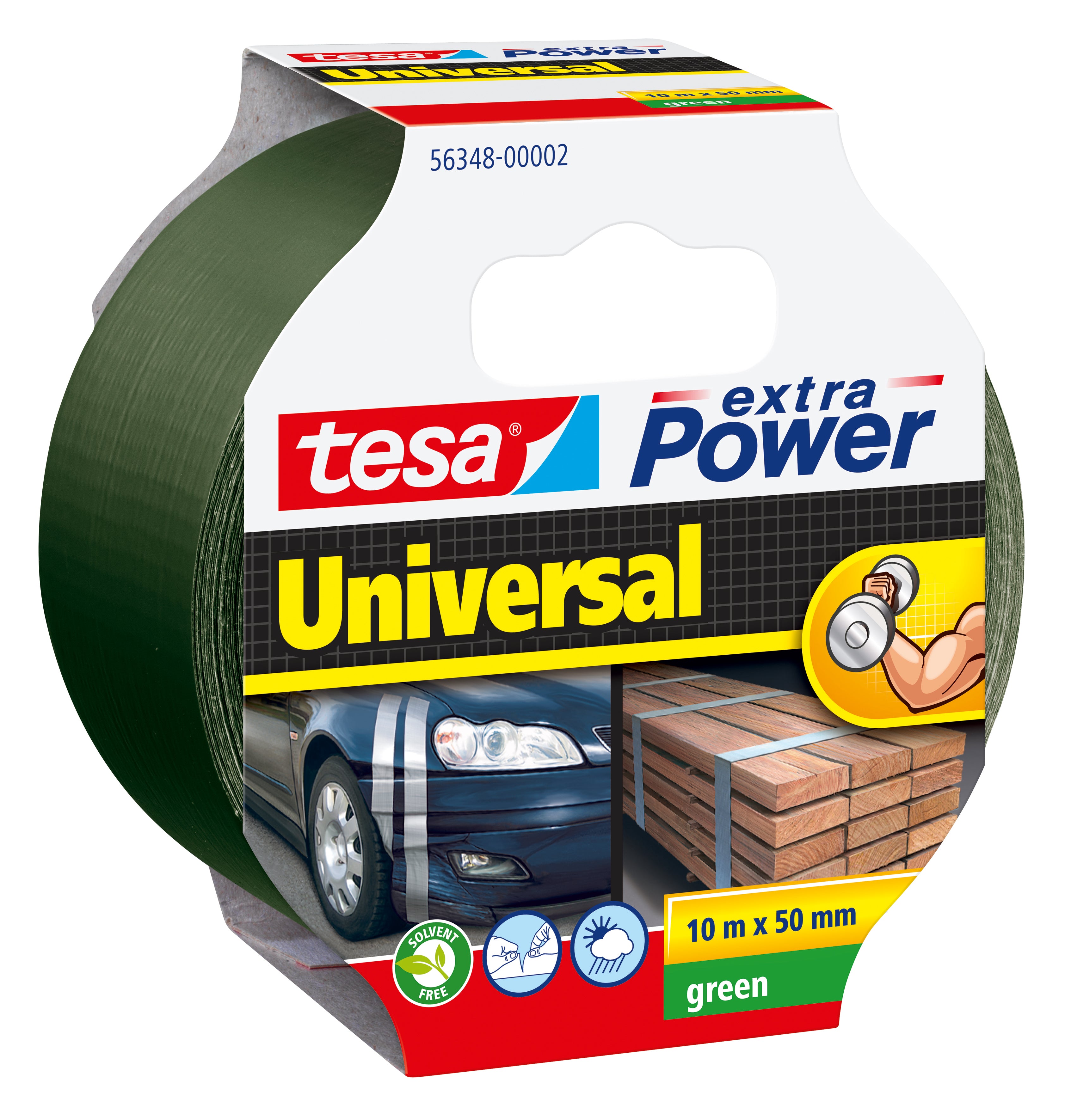 NASTRO AMERICANO EXTRA POWER MM 50X10MT VERDE TESA PZ 6,0