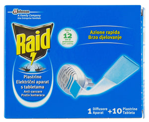 raid elettroemanatore + 10 piastrine 93161