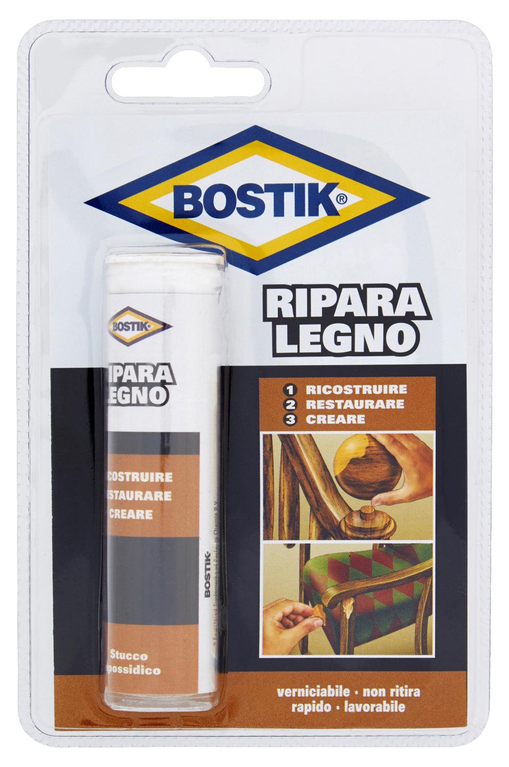 BOSTIK RIPARA LEGNO GR.56  PZ 12,0