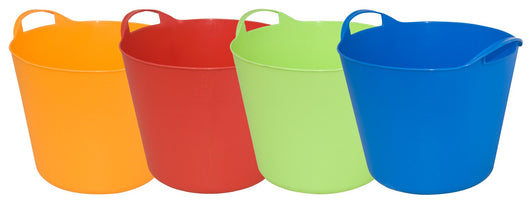 12pz cesta multiuso 42 l 45xh35 cm colori assortiti 93406