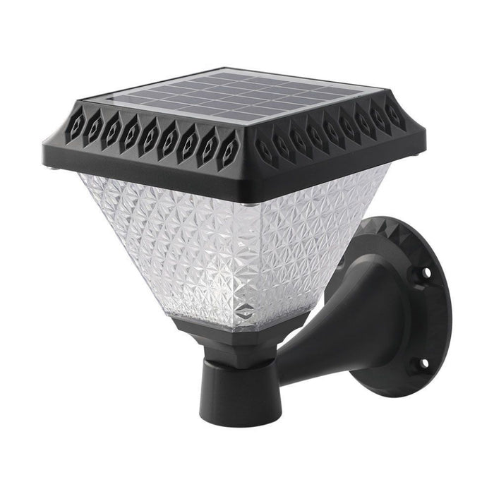 Luce a parete sollar a LED con controllo RF 3in1 IP44 Black Body