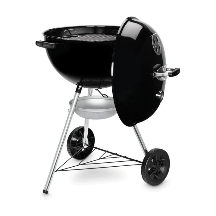 Kettle E-5710-Barbecue A Carbone Original Classic Kettle In Acciaio Con Termometro Integrato 57 Cm Nero-Weber