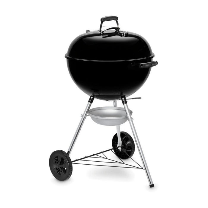 Kettle E-5710-Barbecue A Carbone Original Classic Kettle In Acciaio Con Termometro Integrato 57 Cm Nero-Weber