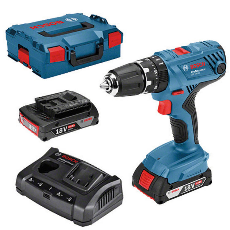 Bosch-B 18Vp Trapano 2 Batteria 2,0Ah Gsb18V-21