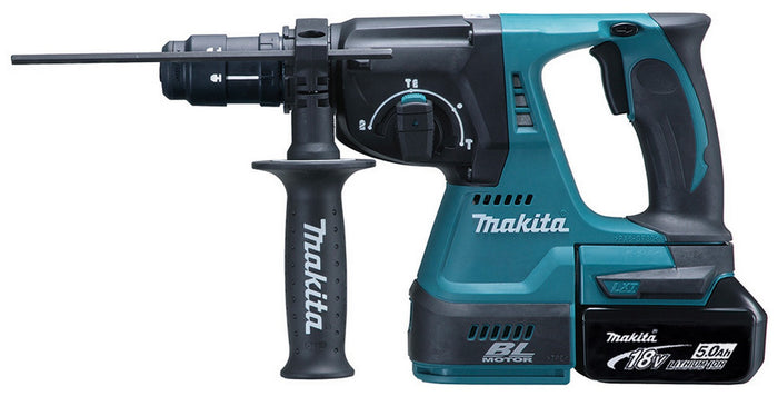 Makita Tassell. 18Vp-5Ah Dhr243Rtj Con 2 Batterie