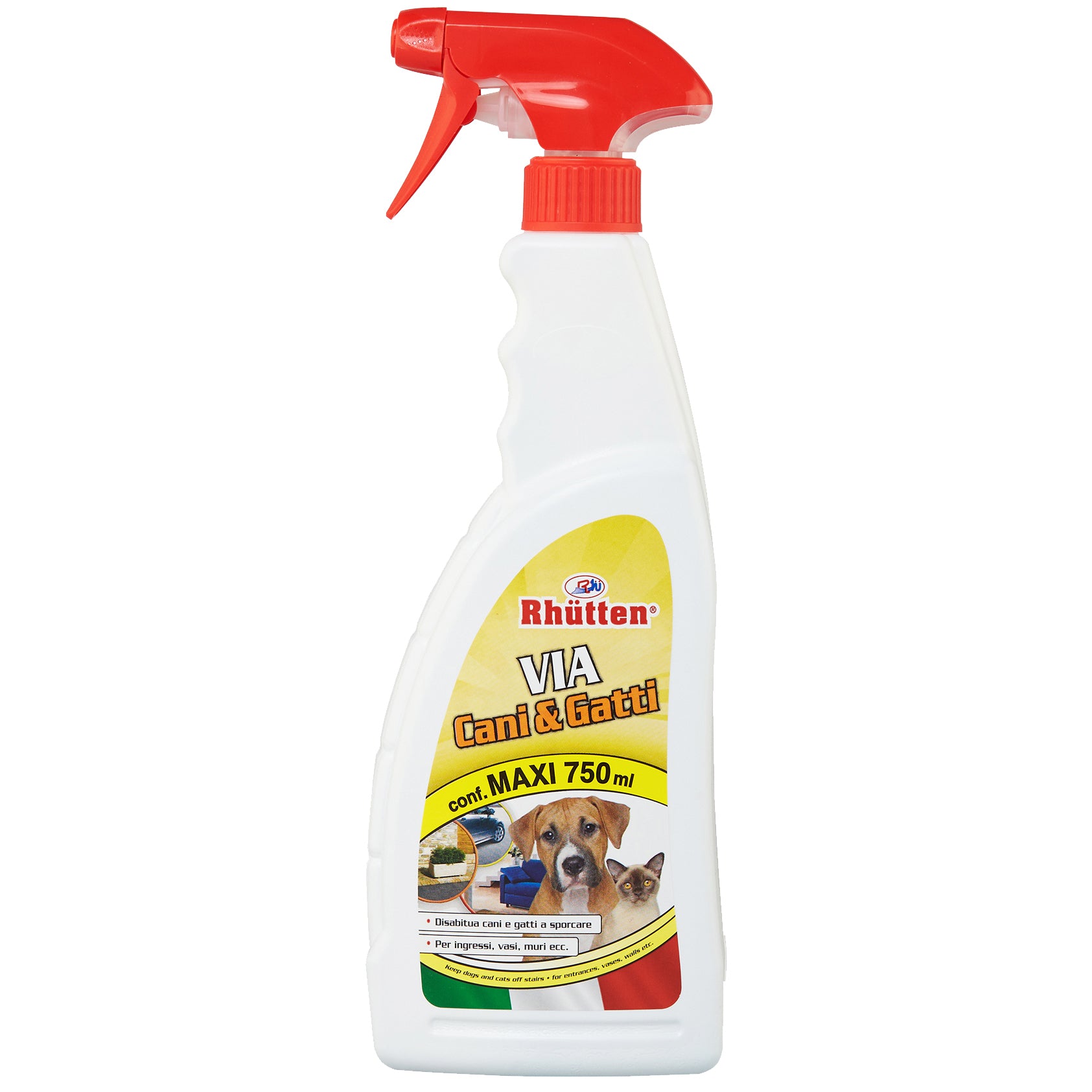 RHUTTEN DISABITUANTE CANI E GATTI 750 ML.  PZ 12,0