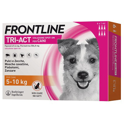 FRONTLINE TRI-ACT KG. 5-10 (6P) OFF.SPECIALE FRONTLINE PZ 1,0